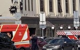 [Ảnh] Cảnh sát Ukraine bắt giữ kẻ bắt cóc con tin trong ngân hàng