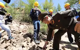 Những hình ảnh đầu tiên về quá trình Triều Tiên cho nổ bãi thử hạt nhân Punggye-ri