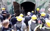 Những hình ảnh đầu tiên về quá trình Triều Tiên cho nổ bãi thử hạt nhân Punggye-ri
