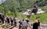 Những hình ảnh đầu tiên về quá trình Triều Tiên cho nổ bãi thử hạt nhân Punggye-ri