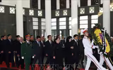 [ẢNH] Toàn cảnh lễ viếng nguyên Tổng Bí thư Đỗ Mười
