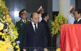 [ẢNH] Toàn cảnh lễ viếng nguyên Tổng Bí thư Đỗ Mười