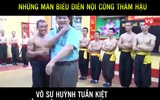 Màn biểu diễn nội công của Chưởng môn phái Nam Huỳnh Đạo bị nghi ngờ giả tạo