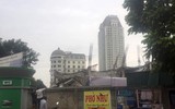 Hình ảnh vụ sập công trình trường mầm non ở Mỹ Đình