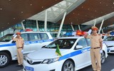 Những bóng hồng Cảnh sát được huy động phục vụ bên lề APEC
