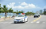 Những bóng hồng Cảnh sát được huy động phục vụ bên lề APEC