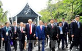 Những hình ảnh bên lề Hội nghị các Nhà lãnh đạo kinh tế APEC