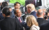 Tổng thống Mỹ Donald Trump rời Hà Nội