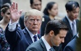 Tổng thống Mỹ Donald Trump rời Hà Nội