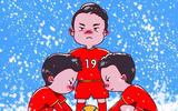 Ngắm lại bộ ảnh vẽ ngộ nghĩnh của các tuyển thủ U23 Việt Nam