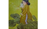 Cười ngất với phụ nữ béo trong tranh