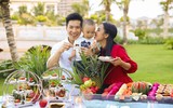 Những hình ảnh không thể ngọt ngào hơn về gia đình nhỏ của Quốc Cơ, Quốc Nghiệp
