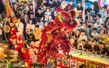 Kịch tính màn trình diễn lân sư rồng đỉnh cao