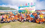 Ngắm mùa vàng Mù Cang Chải từ... lưng chừng trời