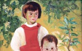 [ẢNH] Ngẩn ngơ với tranh thiếu nữ của họa sỹ Lê Năng Hiển