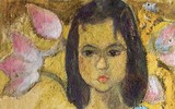 [ẢNH] Ngẩn ngơ với tranh thiếu nữ của họa sỹ Lê Năng Hiển