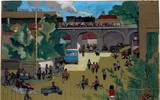 [ẢNH] Tranh về Hà Nội thời Nguyễn Tuân, Thạch Lam hút khán giả Sài Gòn