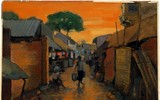 [ẢNH] Tranh về Hà Nội thời Nguyễn Tuân, Thạch Lam hút khán giả Sài Gòn