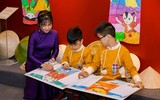 [ẢNH] Ấn tượng với một không gian Áo dài đậm sắc màu văn hóa dân tộc