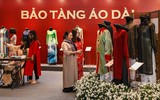[ẢNH] Ấn tượng với một không gian Áo dài đậm sắc màu văn hóa dân tộc