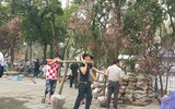 [Ảnh] Chưa khai mạc, Lễ hội hoa anh đào Nhật Bản-Hà Nội đã hút khách