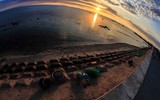[Ảnh] Ngắm đảo Lý Sơn từ... những cánh dù lượn