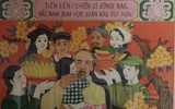 [Ảnh] Những bức tranh cổ động tuyệt đẹp vẽ Chủ tịch Hồ Chí Minh