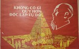 [Ảnh] Những bức tranh cổ động tuyệt đẹp vẽ Chủ tịch Hồ Chí Minh