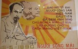[Ảnh] Những bức tranh cổ động tuyệt đẹp vẽ Chủ tịch Hồ Chí Minh