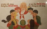 [Ảnh] Những bức tranh cổ động tuyệt đẹp vẽ Chủ tịch Hồ Chí Minh