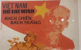 [Ảnh] Những bức tranh cổ động tuyệt đẹp vẽ Chủ tịch Hồ Chí Minh
