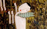 [Ảnh] Ấn tượng các bức tranh nude bên sen gợi cảm nhưng không gợi dục