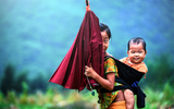 [ẢNH] Cái rét mướt của mùa đông vùng cao qua ánh nhìn trẻ thơ