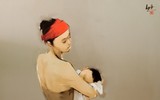 [Ảnh] Tan chảy với các bức tranh về tình mẫu tử