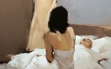 [Ảnh] Tan chảy với các bức tranh về tình mẫu tử