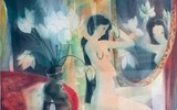 Tranh thiếu nữ khỏa thân của Đặng Mậu Tựu