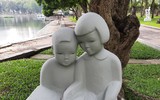 [Ảnh] Các bức tượng công viên Thống Nhất 