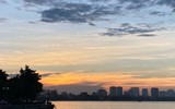 [ẢNH] Hồ Tây - Bức tranh Hà Nội đa sắc màu