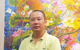 [Ảnh] Những bức tranh sen mang lại nguồn năng lượng mạnh mẽ