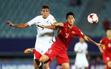 Chùm ảnh: U20 Việt Nam đan xen cảm xúc ở trận mở màn World Cup