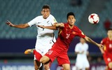 Chùm ảnh: U20 Việt Nam đan xen cảm xúc ở trận mở màn World Cup