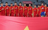 Chùm ảnh: U20 Việt Nam đan xen cảm xúc ở trận mở màn World Cup