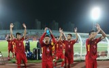 Chùm ảnh: U20 Việt Nam đan xen cảm xúc ở trận mở màn World Cup
