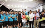 Công Phượng, Xuân Trường tươi tắn lên đường sang Hàn Quốc lúc nửa đêm
