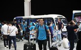 Công Phượng, Xuân Trường tươi tắn lên đường sang Hàn Quốc lúc nửa đêm
