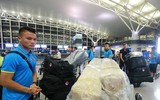 Công Phượng, Xuân Trường tươi tắn lên đường sang Hàn Quốc lúc nửa đêm