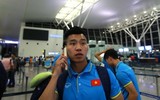 Công Phượng, Xuân Trường tươi tắn lên đường sang Hàn Quốc lúc nửa đêm