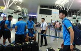 Công Phượng, Xuân Trường tươi tắn lên đường sang Hàn Quốc lúc nửa đêm