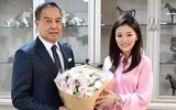 [Ảnh] Nữ trưởng đoàn Wongopasi đẹp dịu dàng trong ngày chia tay bóng đá Thái Lan