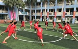 [ẢNH] Các đội bóng học sinh THPT Hà Nội háo hức bước vào mùa giải mới